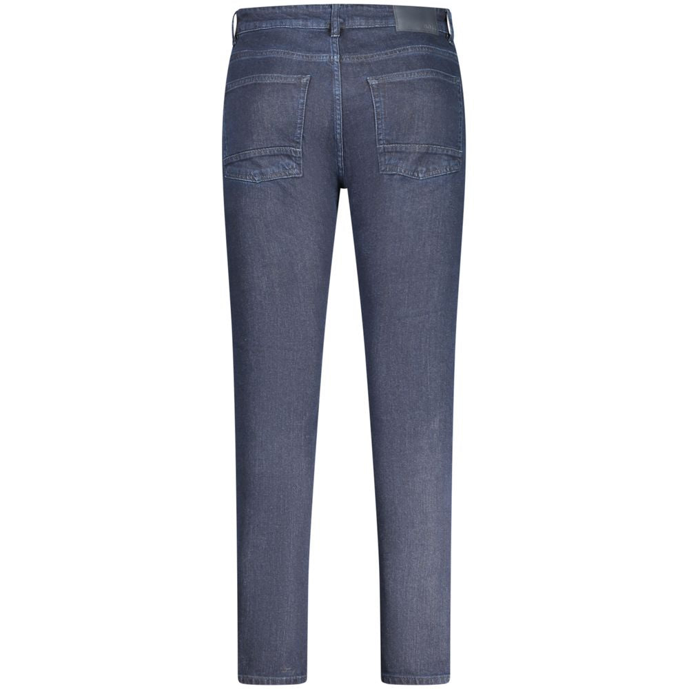 Blue Cotton Men Jeans