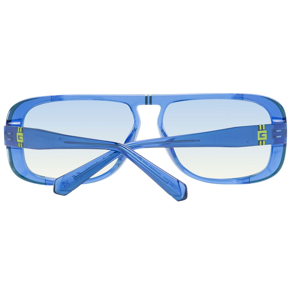 Blue Plastic Sunglasses