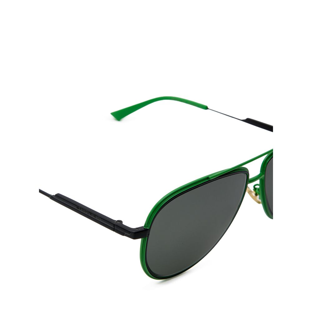 Green Metal Sunglasses