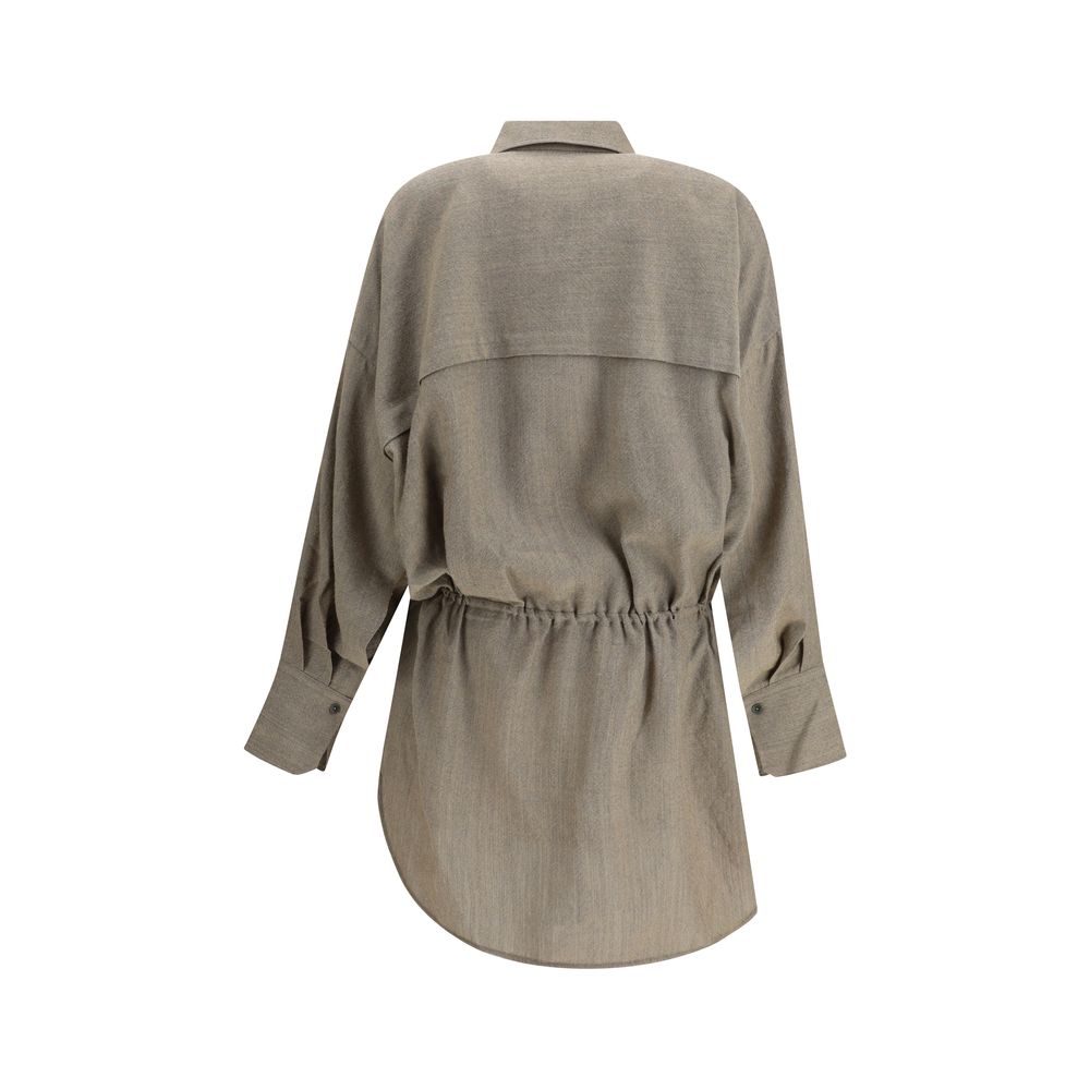 Wool chemisier Dress