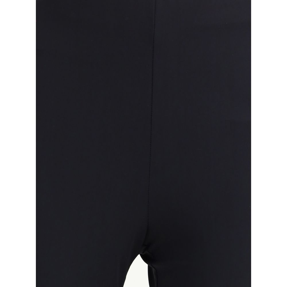 Slim fit black Bracket Leggings