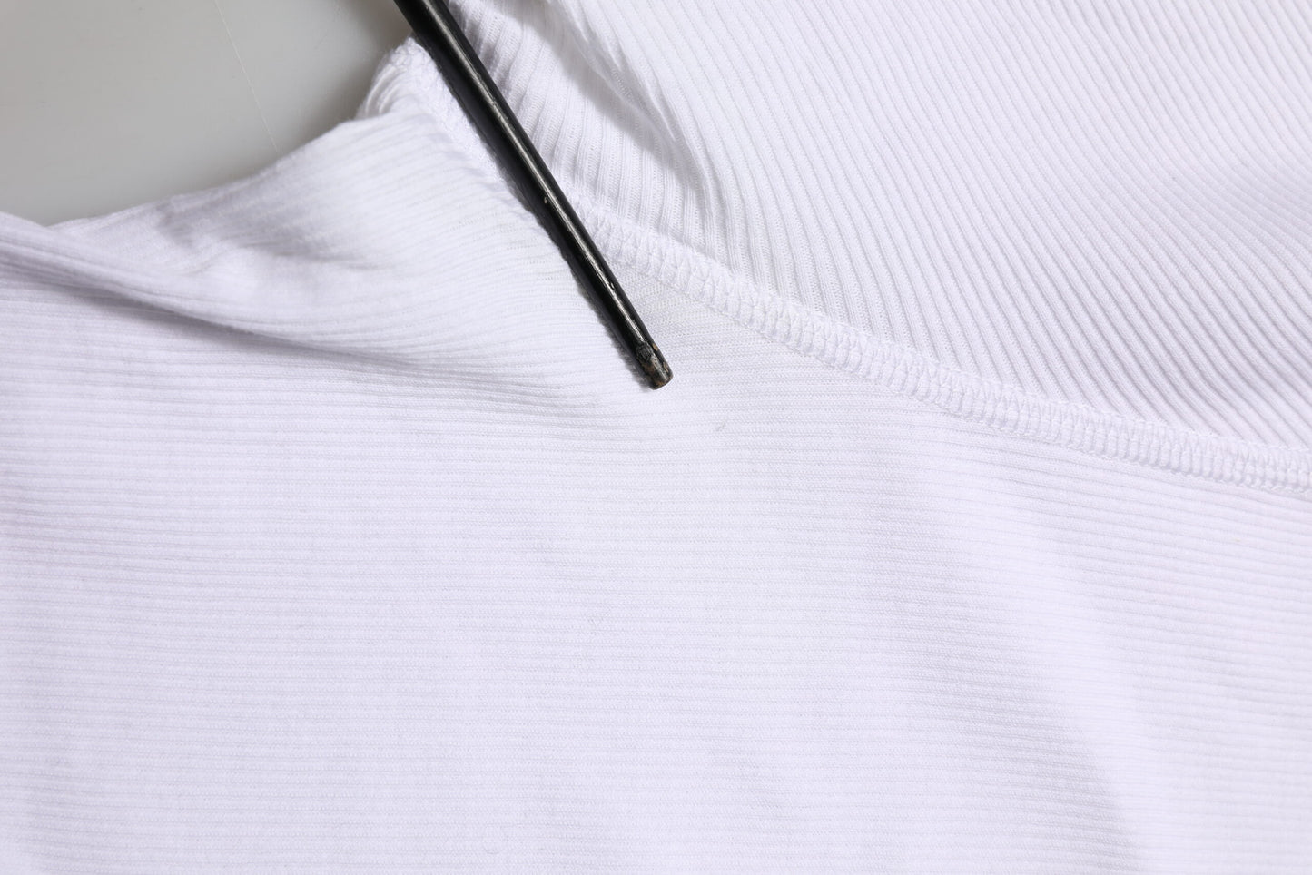 White Cotton Button Henley Shirt Men T-shirt