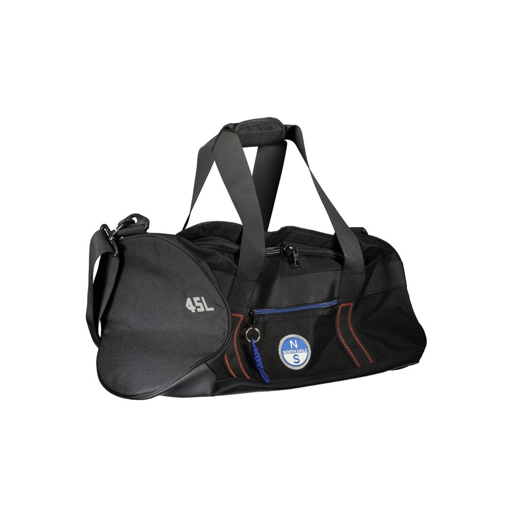 Black Polyester Handbag