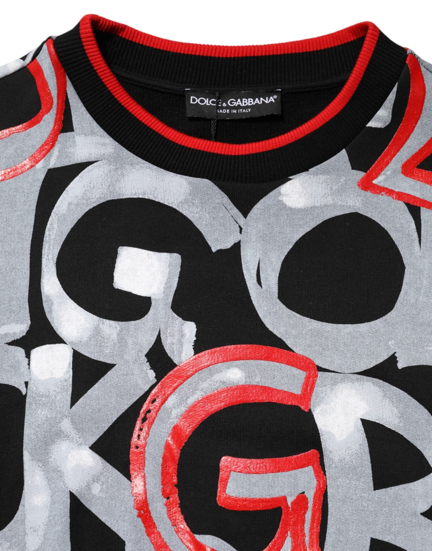 Multicolor D&G Monogram Sweatshirt Sweater