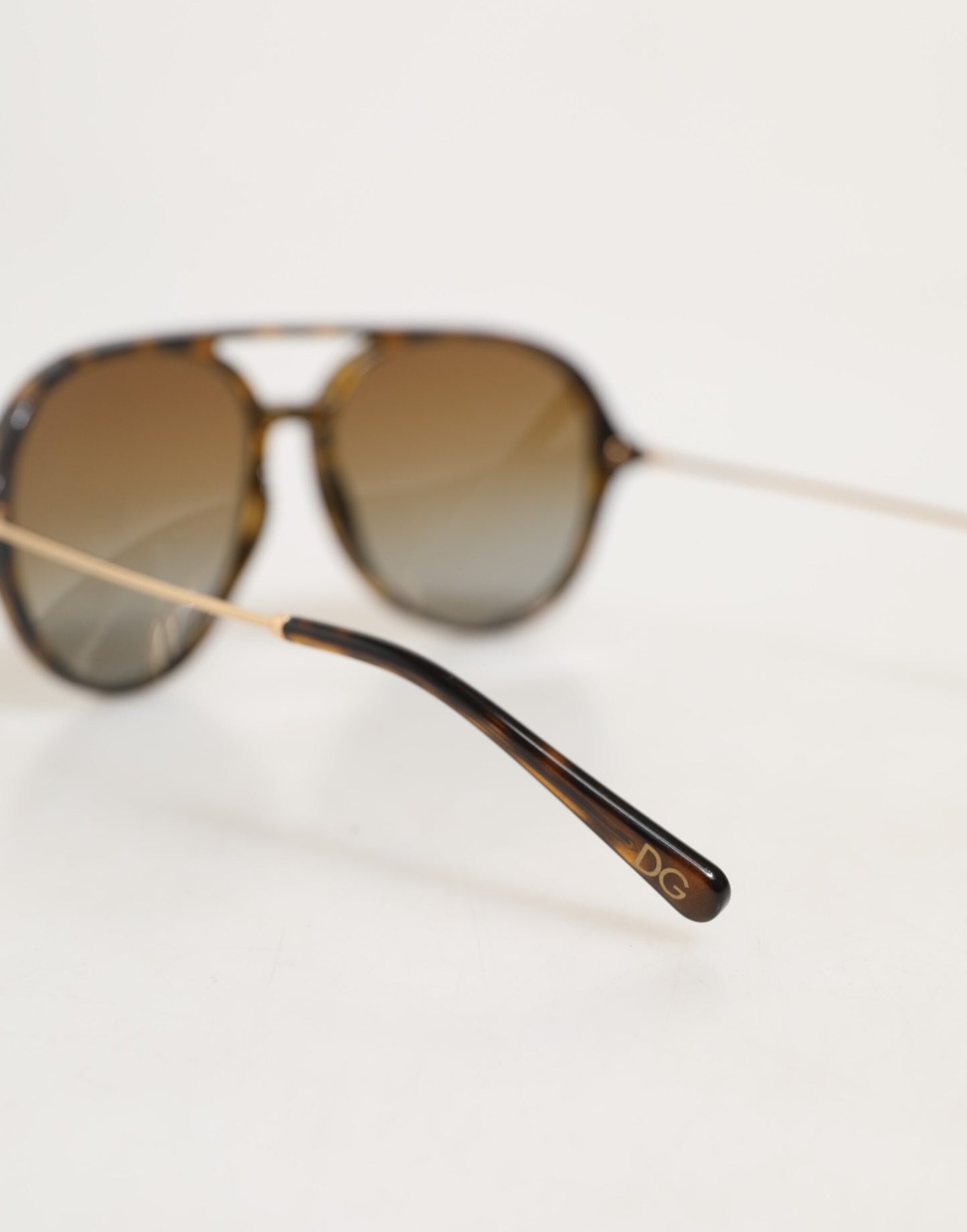 DG6159 Havana Frame Polarized Gradient Lenses Sunglasses