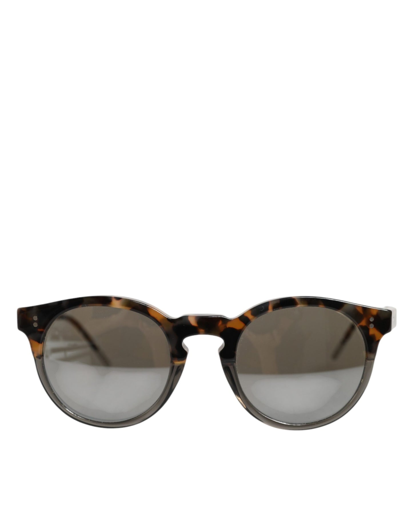 DG4334B Brown Tortoiseshell Round Frame Shades Sunglasses