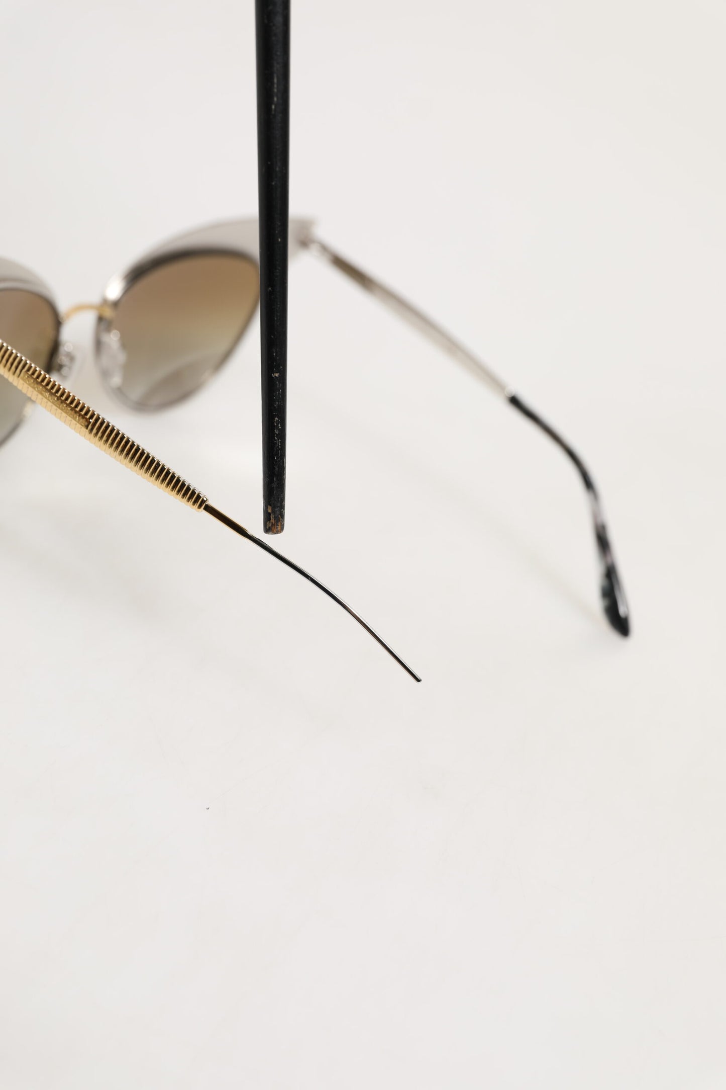 DG2178 Gold Metal Cat Eye Gradient Eyewear Sunglasses