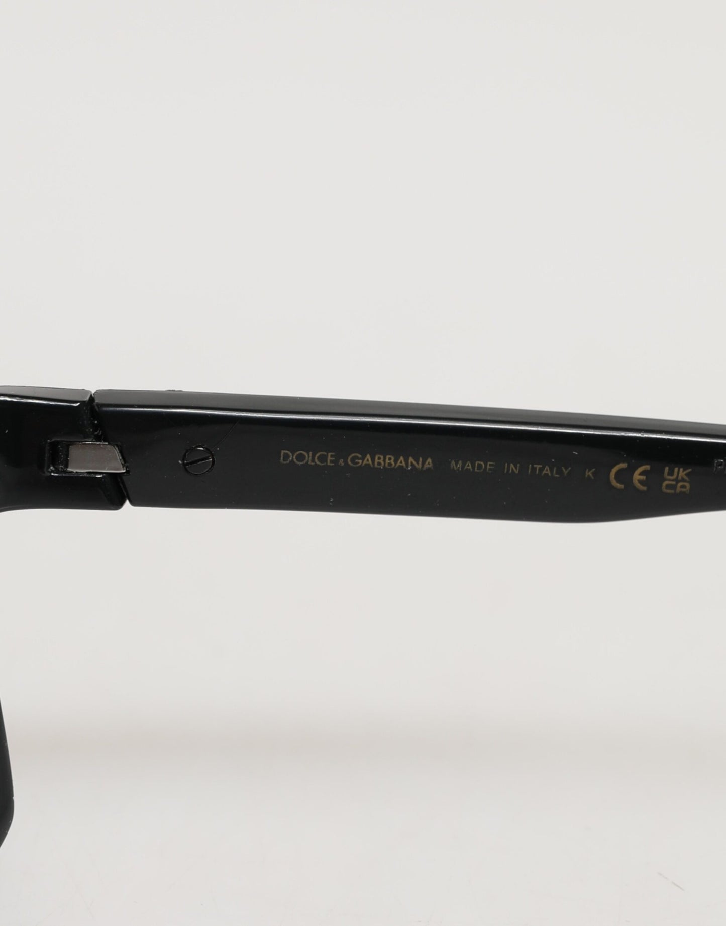 DG6160 Square Black Polyamide Sport Logo Sunglasses