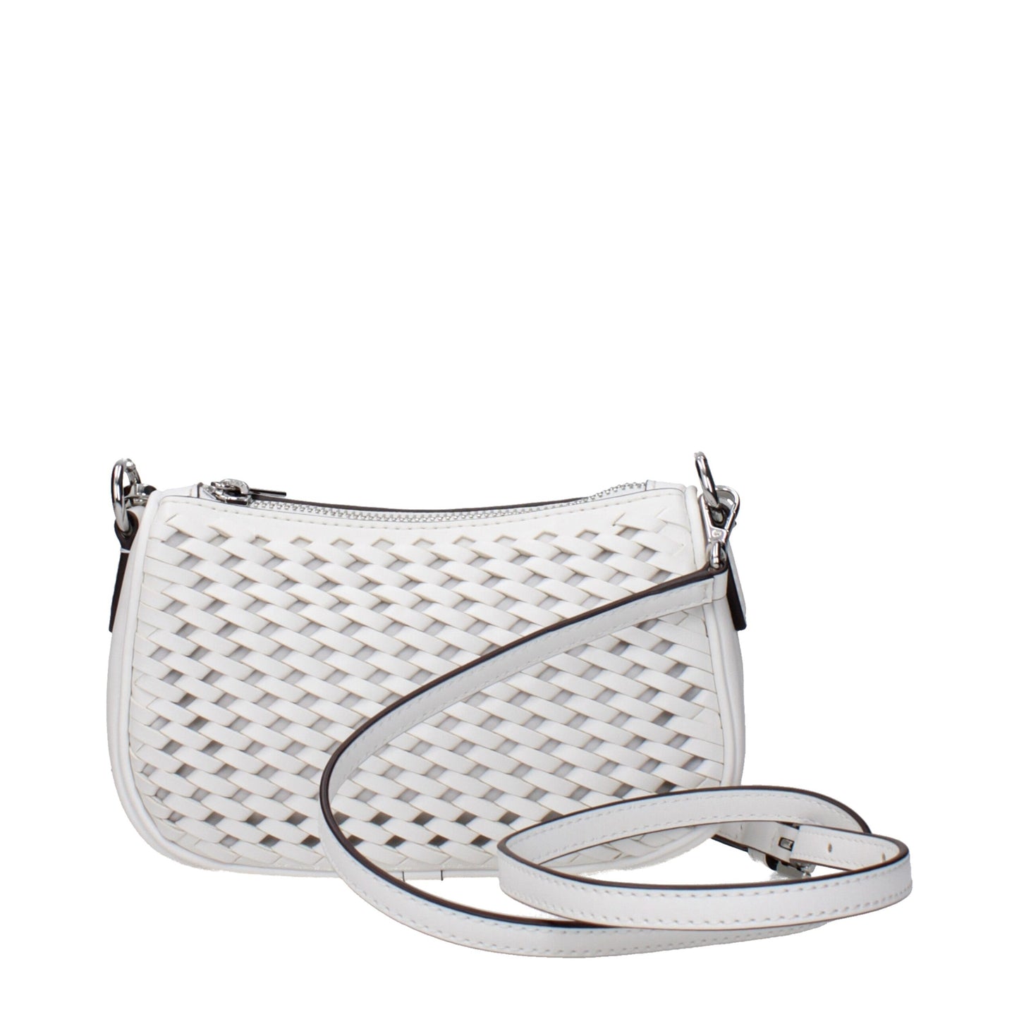 White Leather Handbag