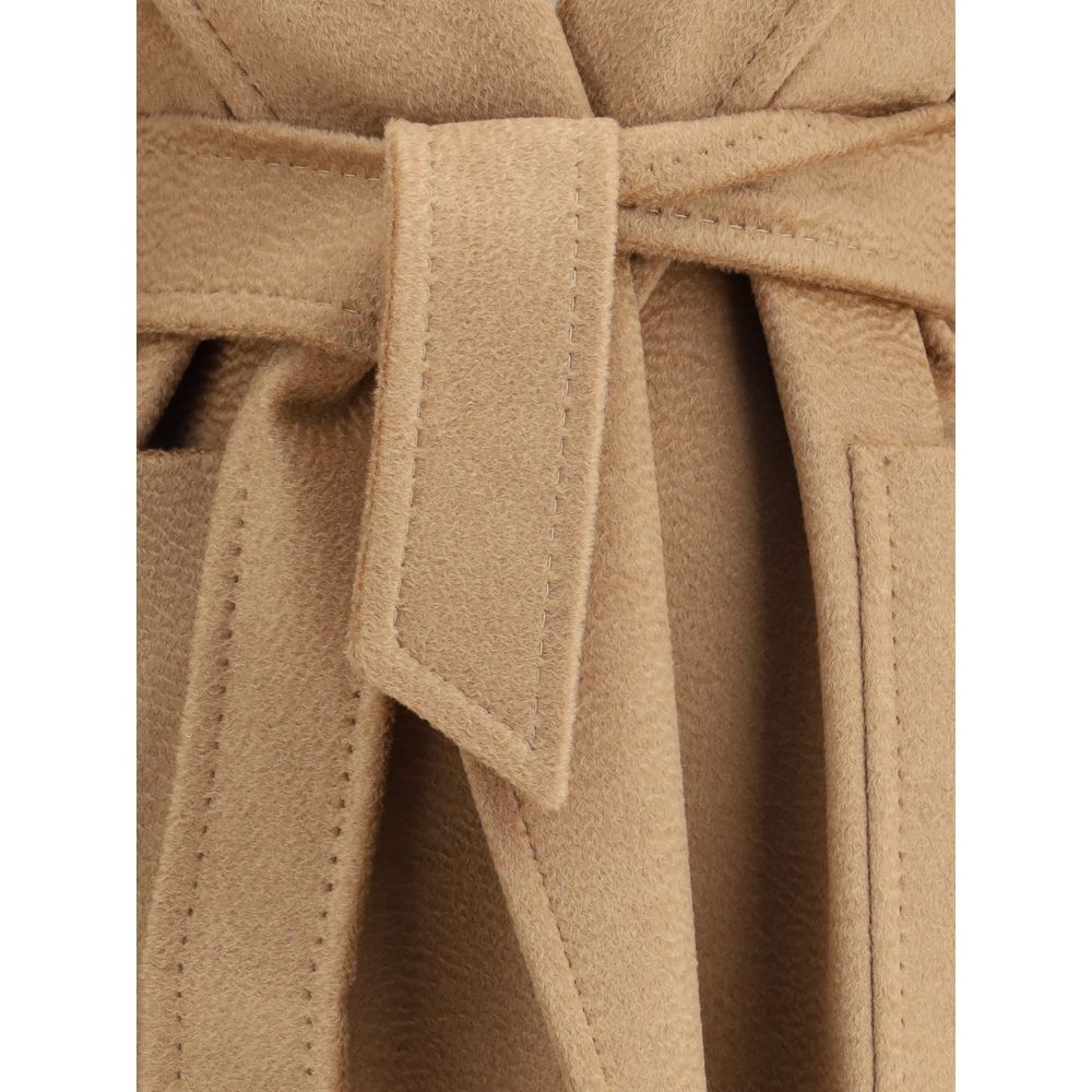 Beige Camel Hair Coat