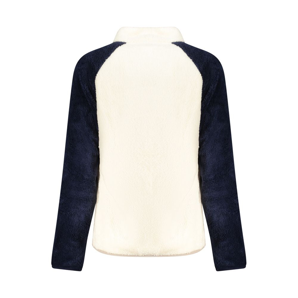 White Polyester Sweatshirt