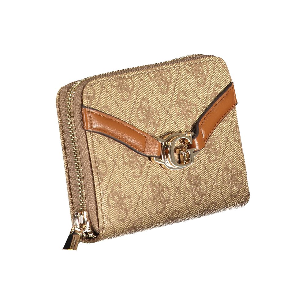 Beige Polyethylene Wallet