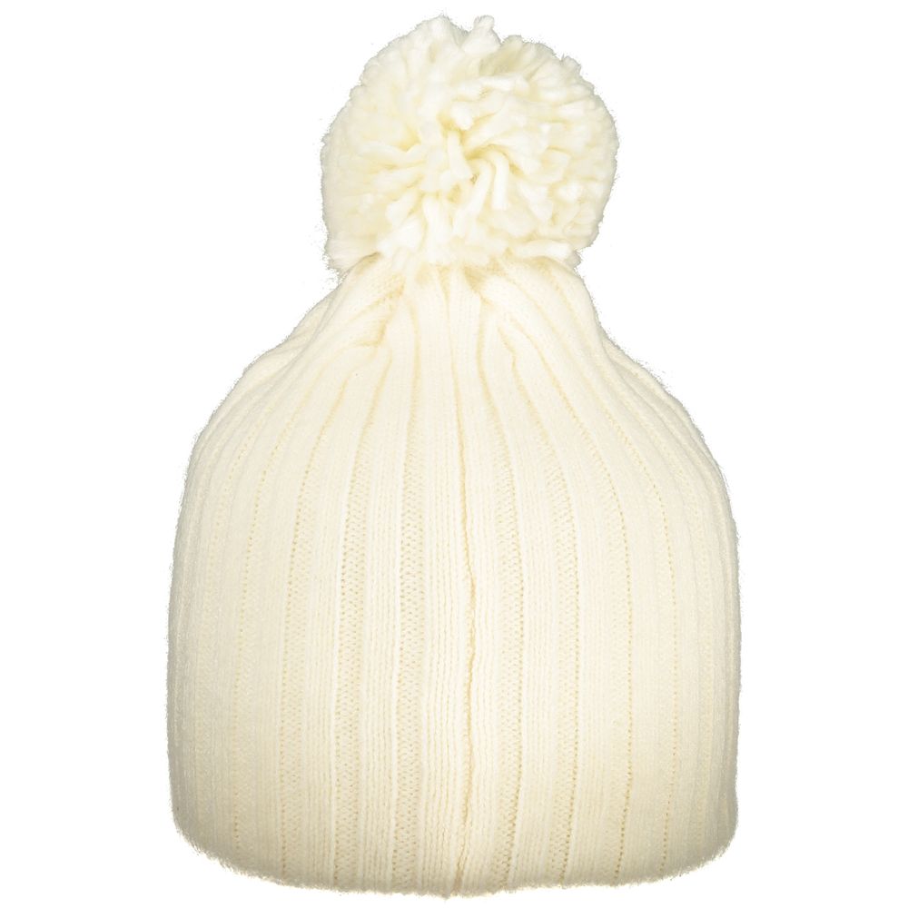 White Polyester Women Hat