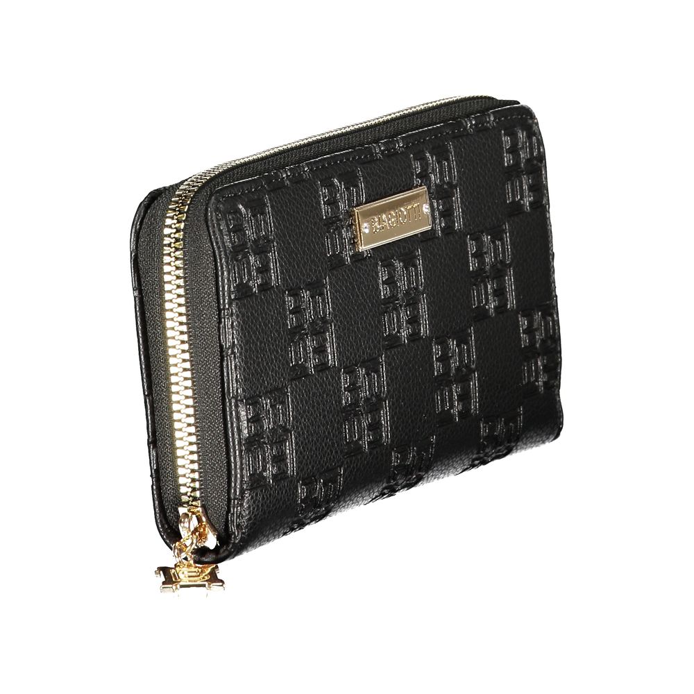 Black Polyethylene Women Wallet