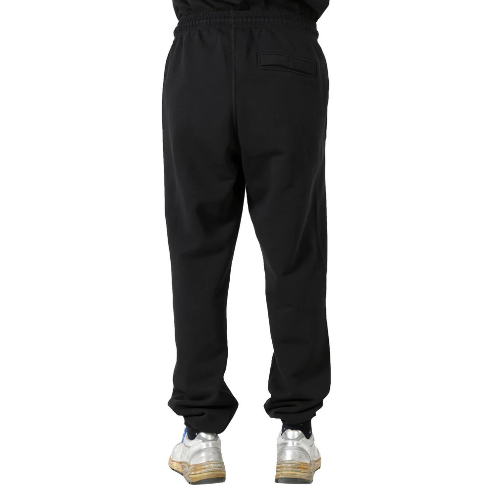 Black Cotton Joggers (Workout Pants)