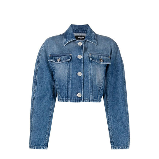 Blue Cotton Denim Jacket