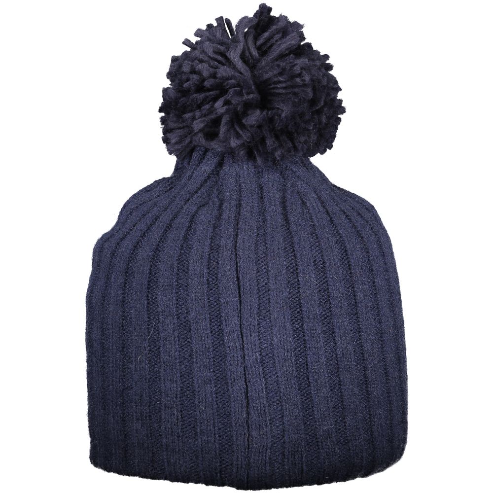 Blue Polyester Women Hat