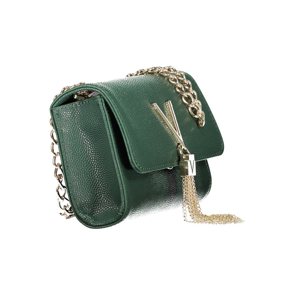 Green Polyethylene Women Handbag