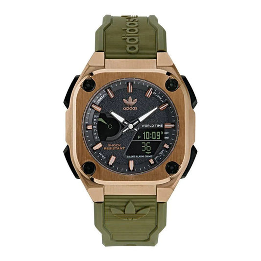Green Synthetic Sport Watch