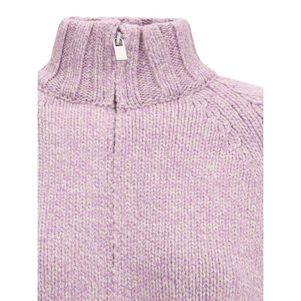 Purple Cashmere Cardigan
