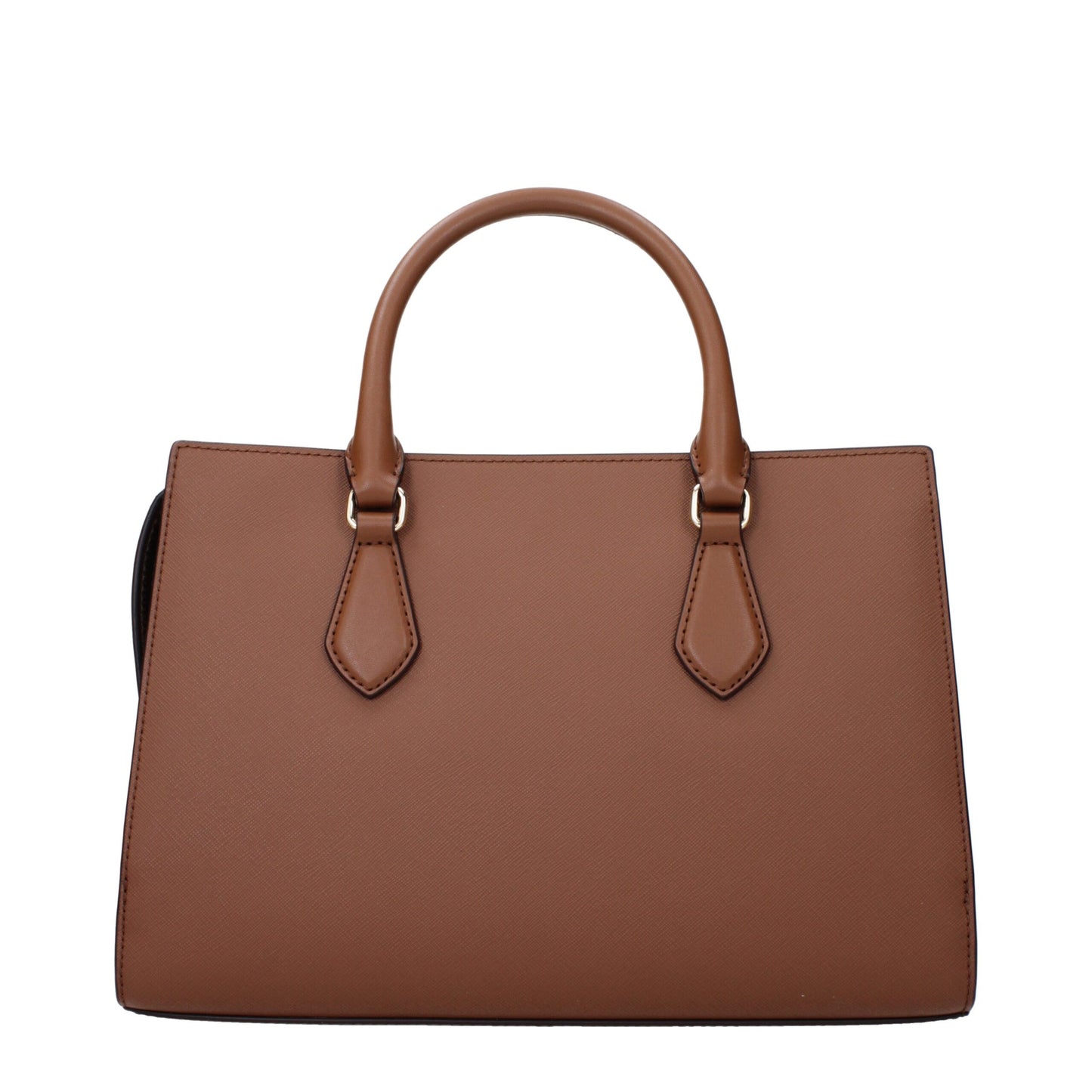 Brown Fabric Handbag