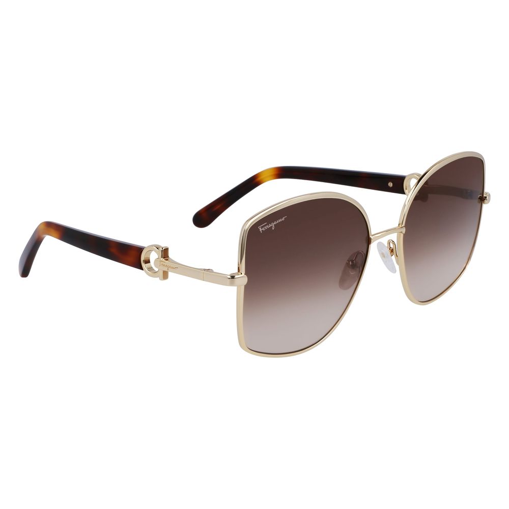 Gold Metal Sunglasses