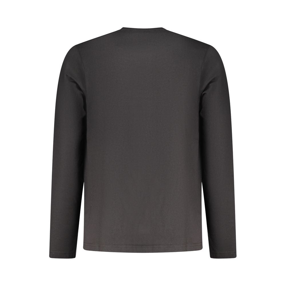 "Black Cotton Men's T-Shirt"