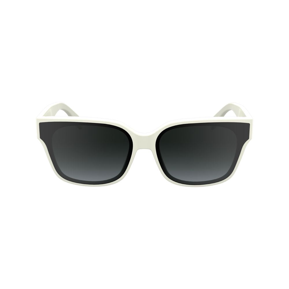 White Acetate Sunglasses