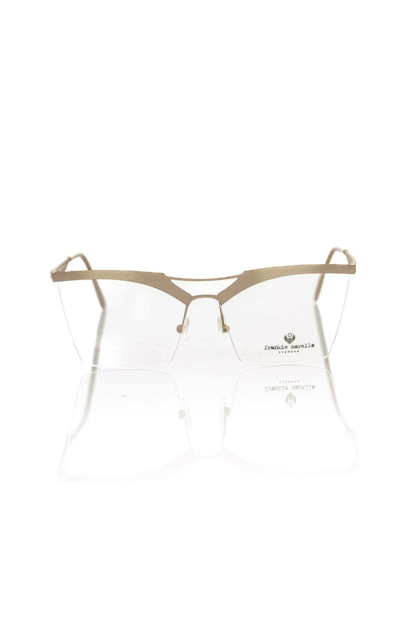 Brown Metallic Fiber Women Frame