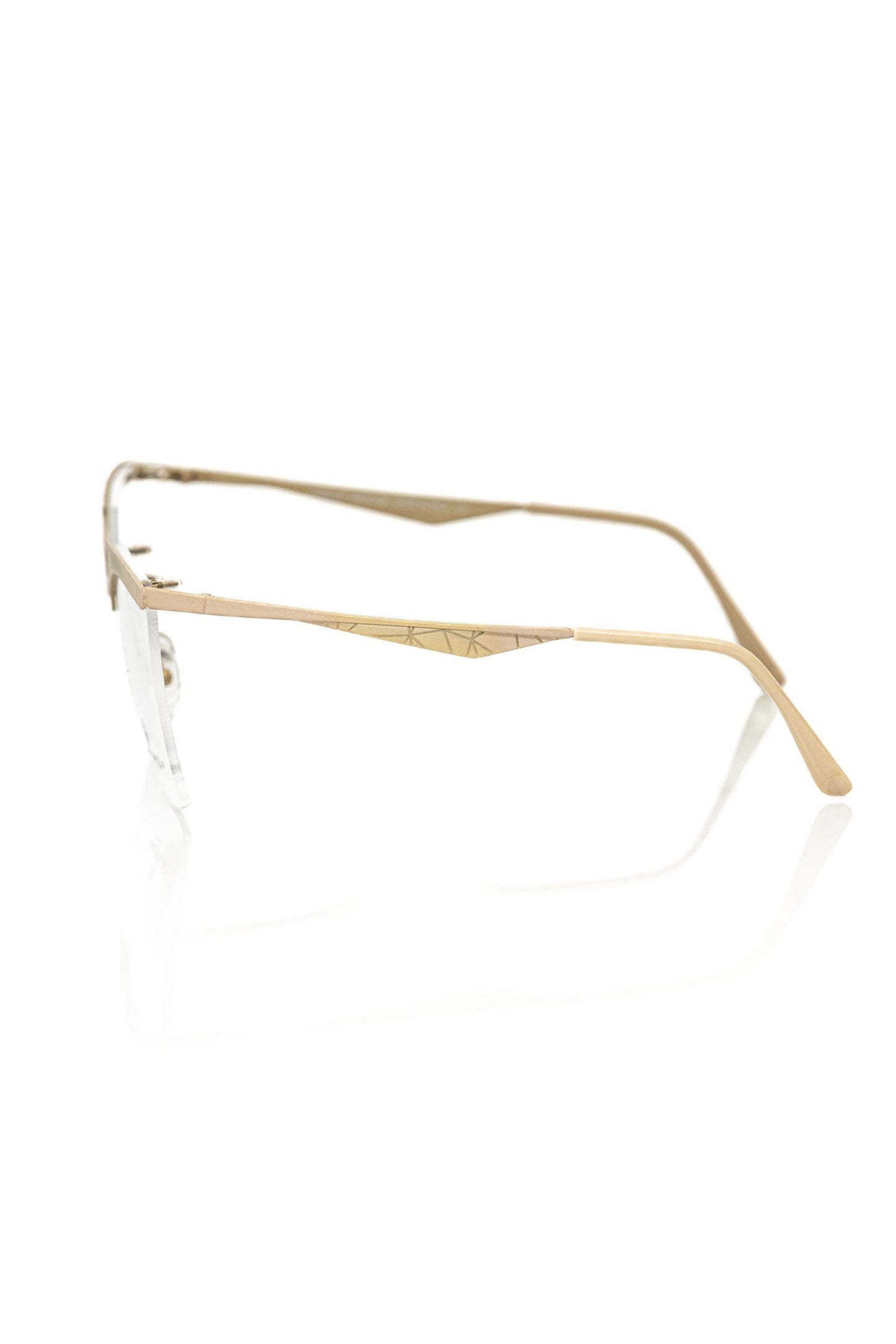 Brown Metallic Fiber Women Frame