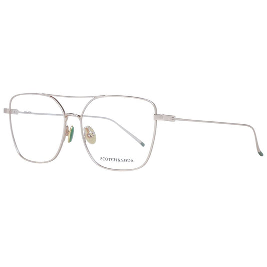 Gold Women Glasses Frame