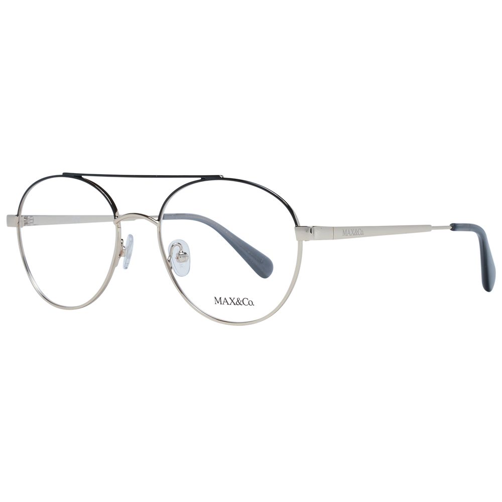Gold Women Glasses Frame