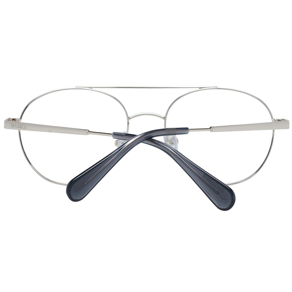 Gold Women Glasses Frame