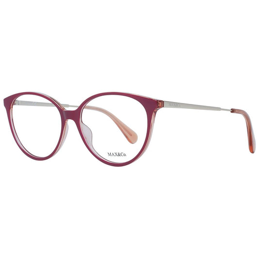 Burgundy Women Glasses Frame