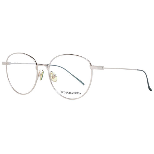 Gold Women Glasses Frame