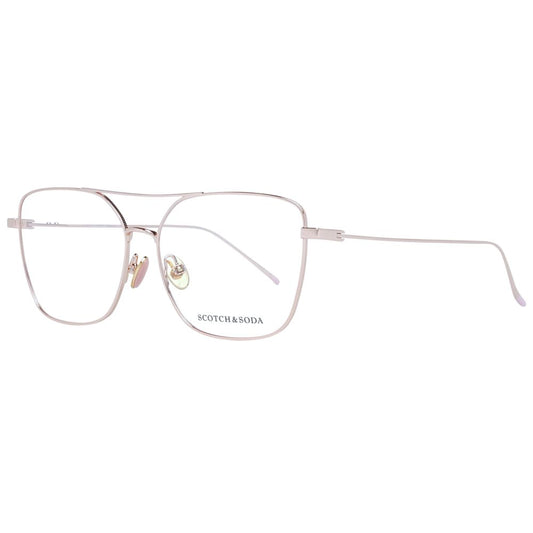 Gold Women Glasses Frame