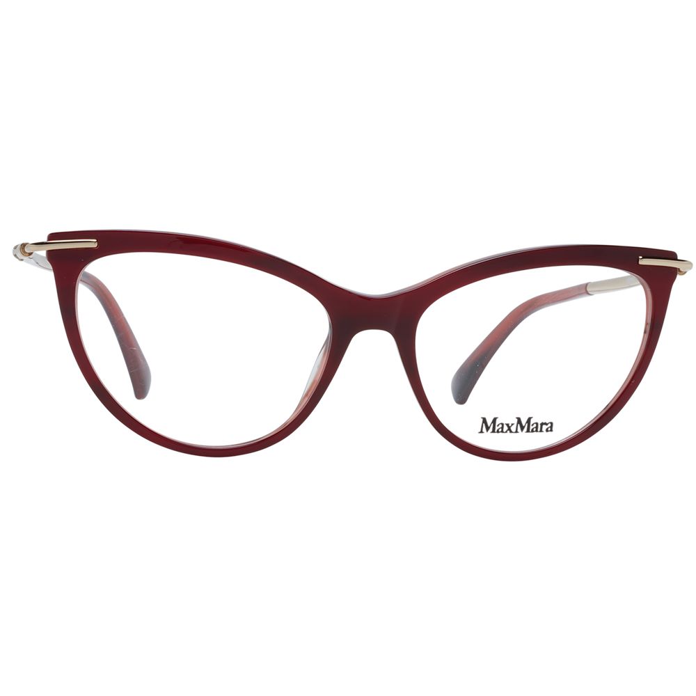 Burgundy Women Glasses Frame