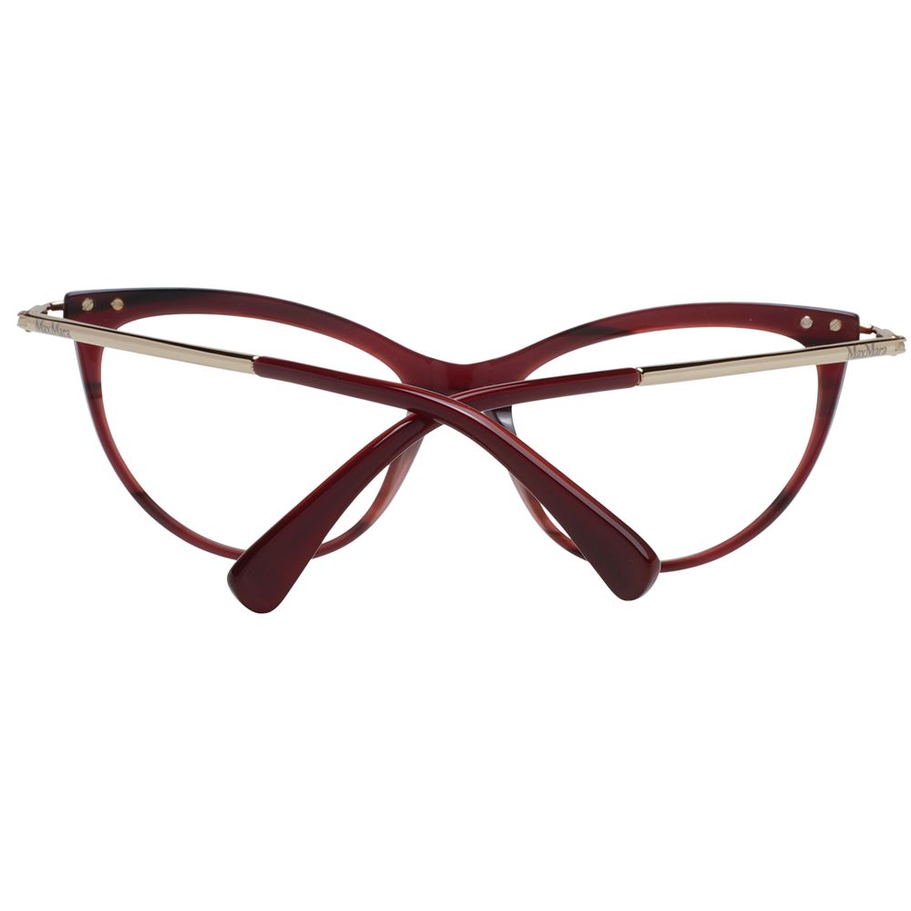 Burgundy Women Glasses Frame