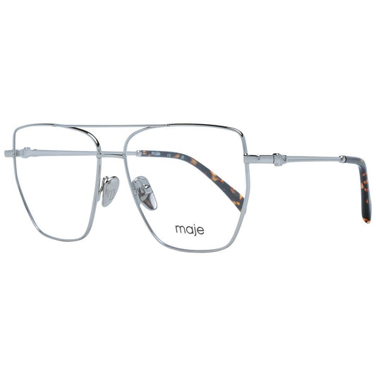 Silver Women Glasses Frame