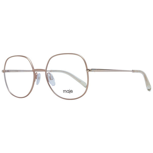 Gold Women Glasses Frame