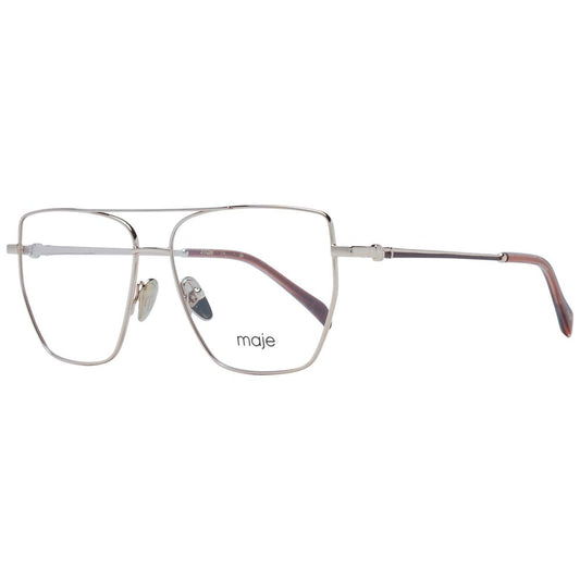 Gold Women Glasses Frame