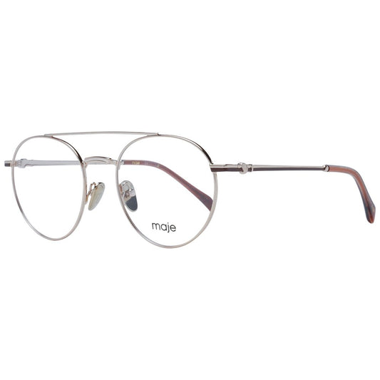 Gold Women Glasses Frame