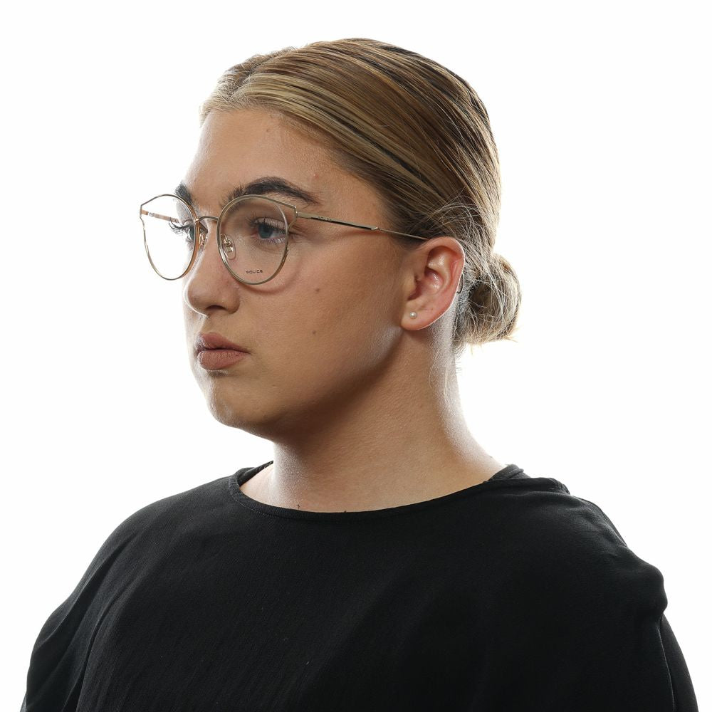 Rose Gold Women Glasses Frame