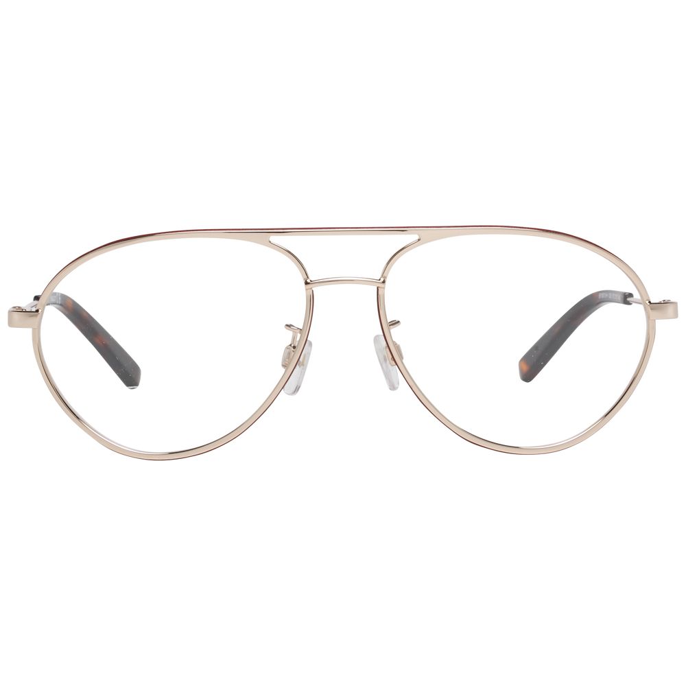 Rose Gold Men Glasses Frame