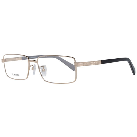 Gold Men Glasses Frame