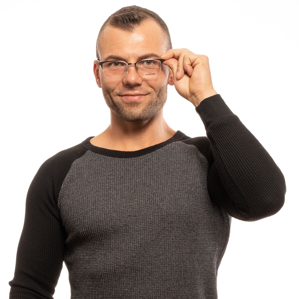 Gray Men Glasses Frame