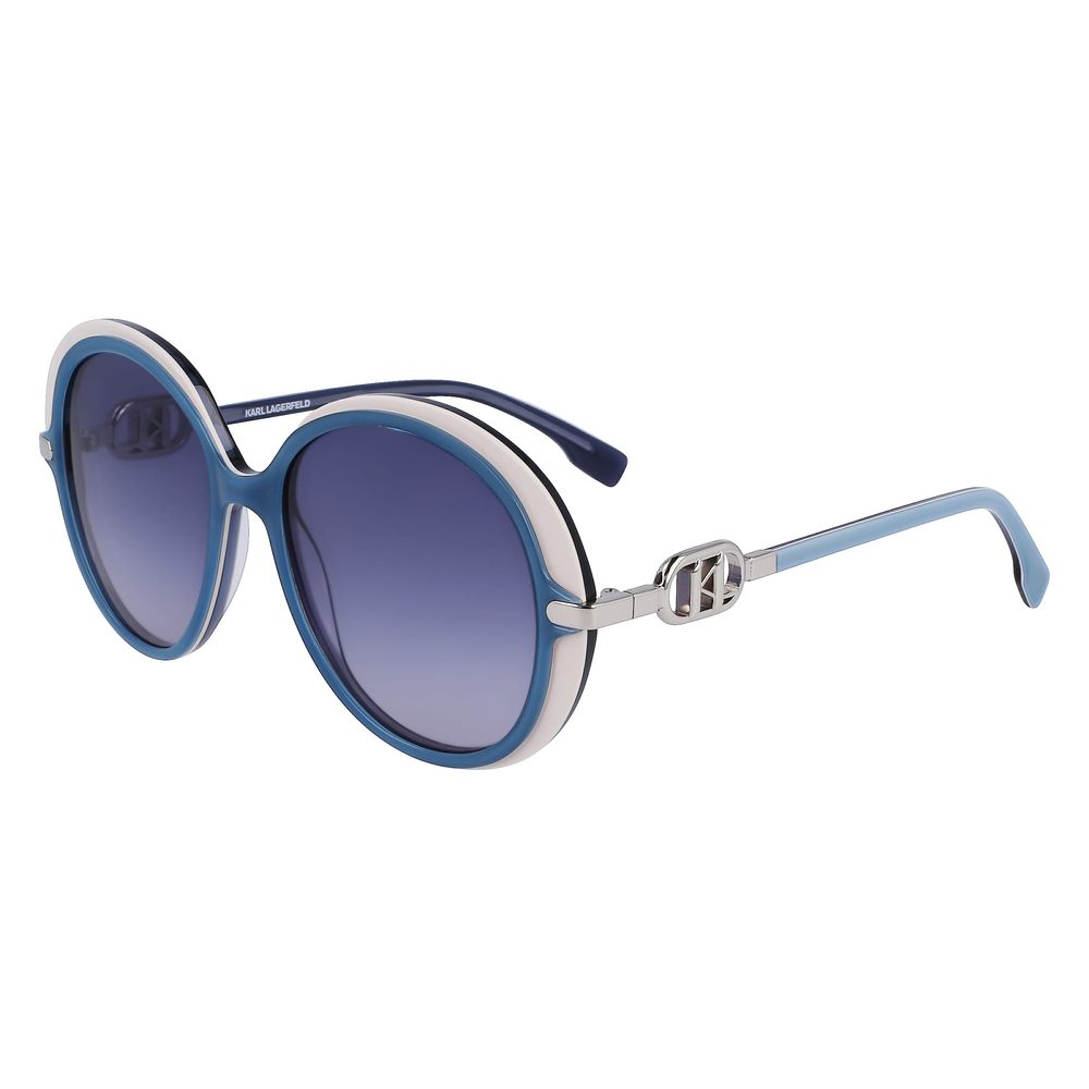 Blue Haircalf Sunglasses