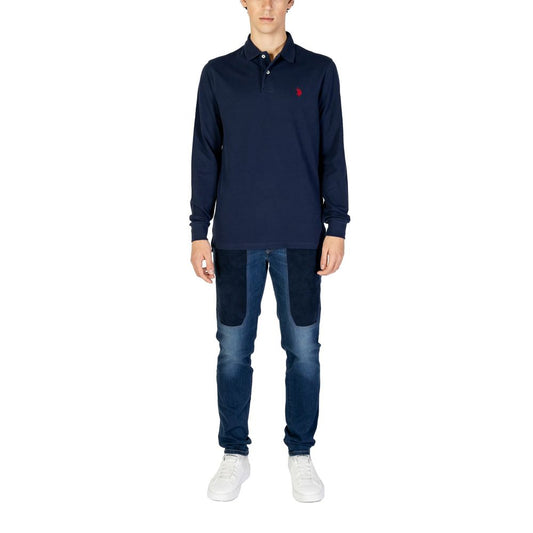Blue Cotton Long Sleeve