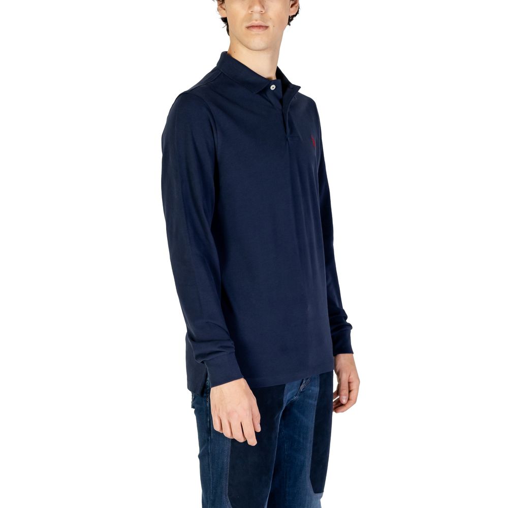 Blue Cotton Long Sleeve