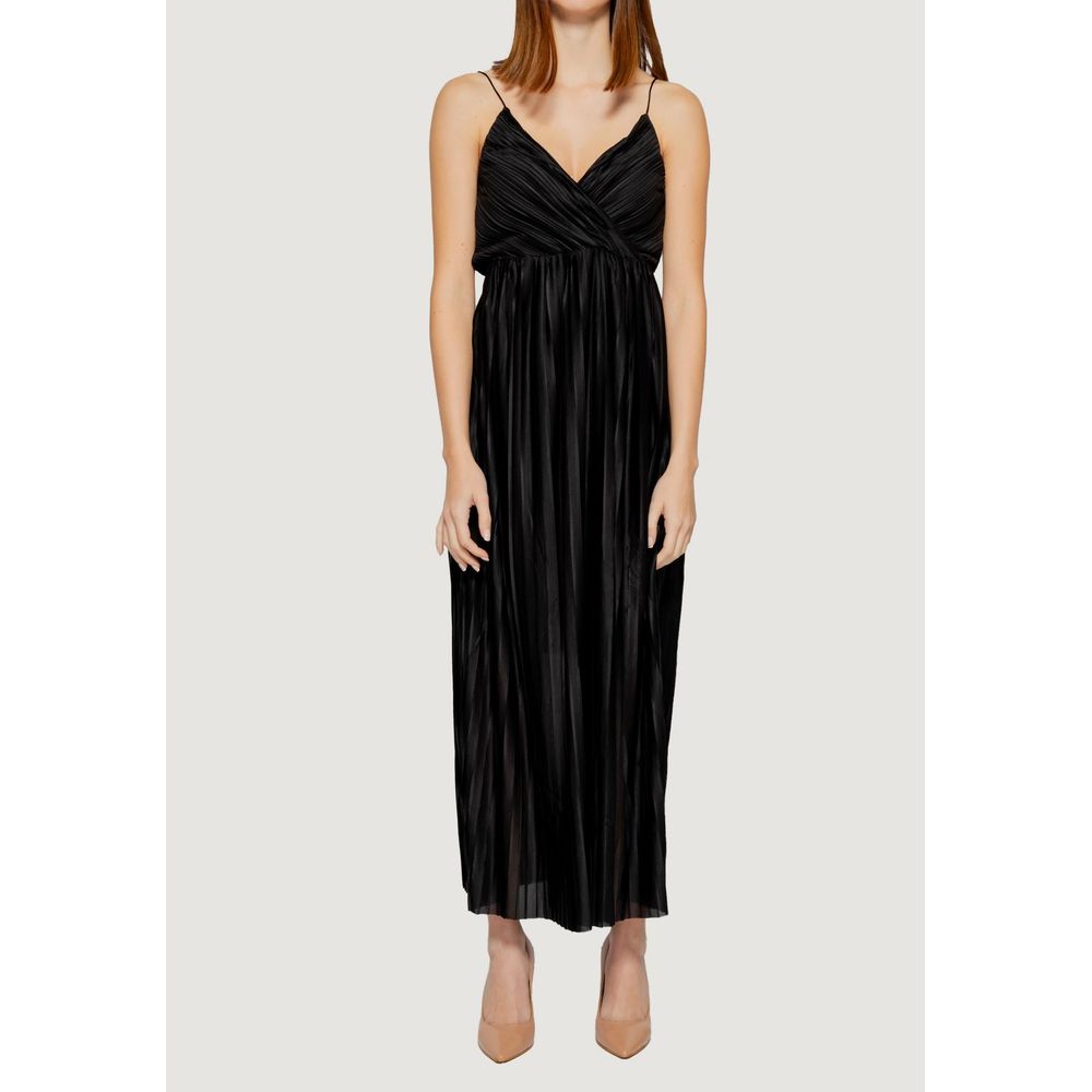 Black Polyester Long
